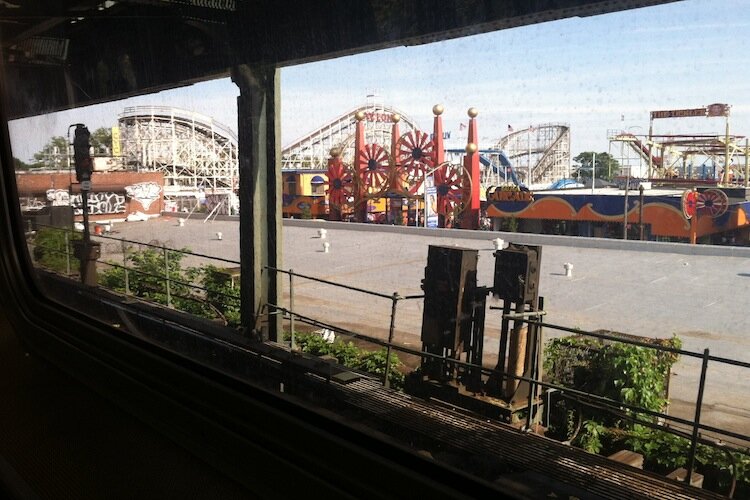 Coney Island window