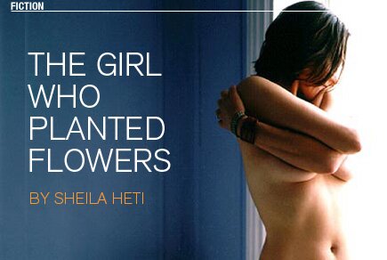 The Girl Who Planted Flowers by Sheila Heti