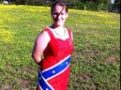 Teen banned from prom for tasteful, Vera Wang-inspired Confederate flag dress