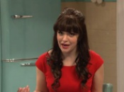 Watch: <em>SNL</em> lampoons all things adorkable with "Bein' Quirky with Zooey Deschanel"