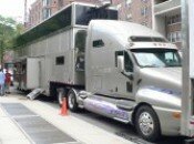 Watch: NYC authorities move Will Smith's giant-ass trailer