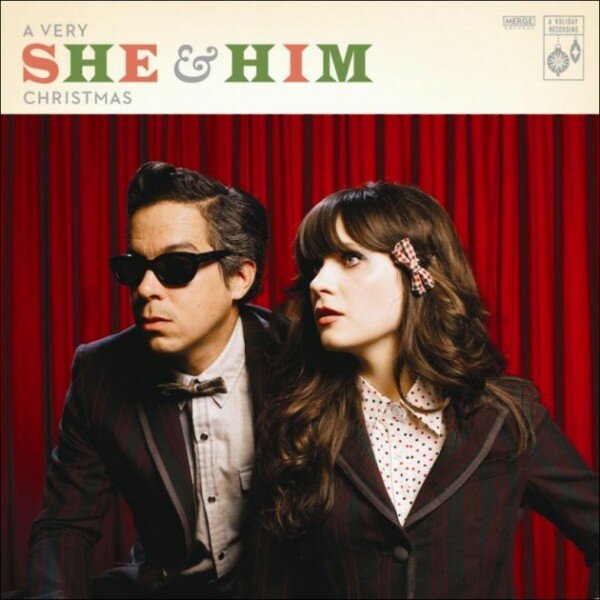 A Very She &amp; Him Christmas album cover 