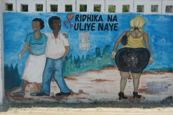 Tanzanian sex-education murals