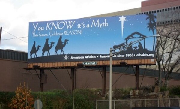Atheist billboard NJ
